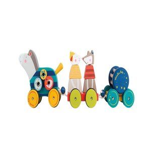 Pull Along Activity Horse By Moulin Roty